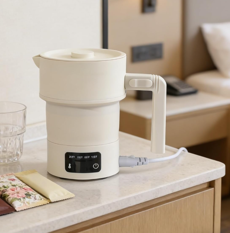 27 Collapsible Travel Electric Water Kettle - Image 1